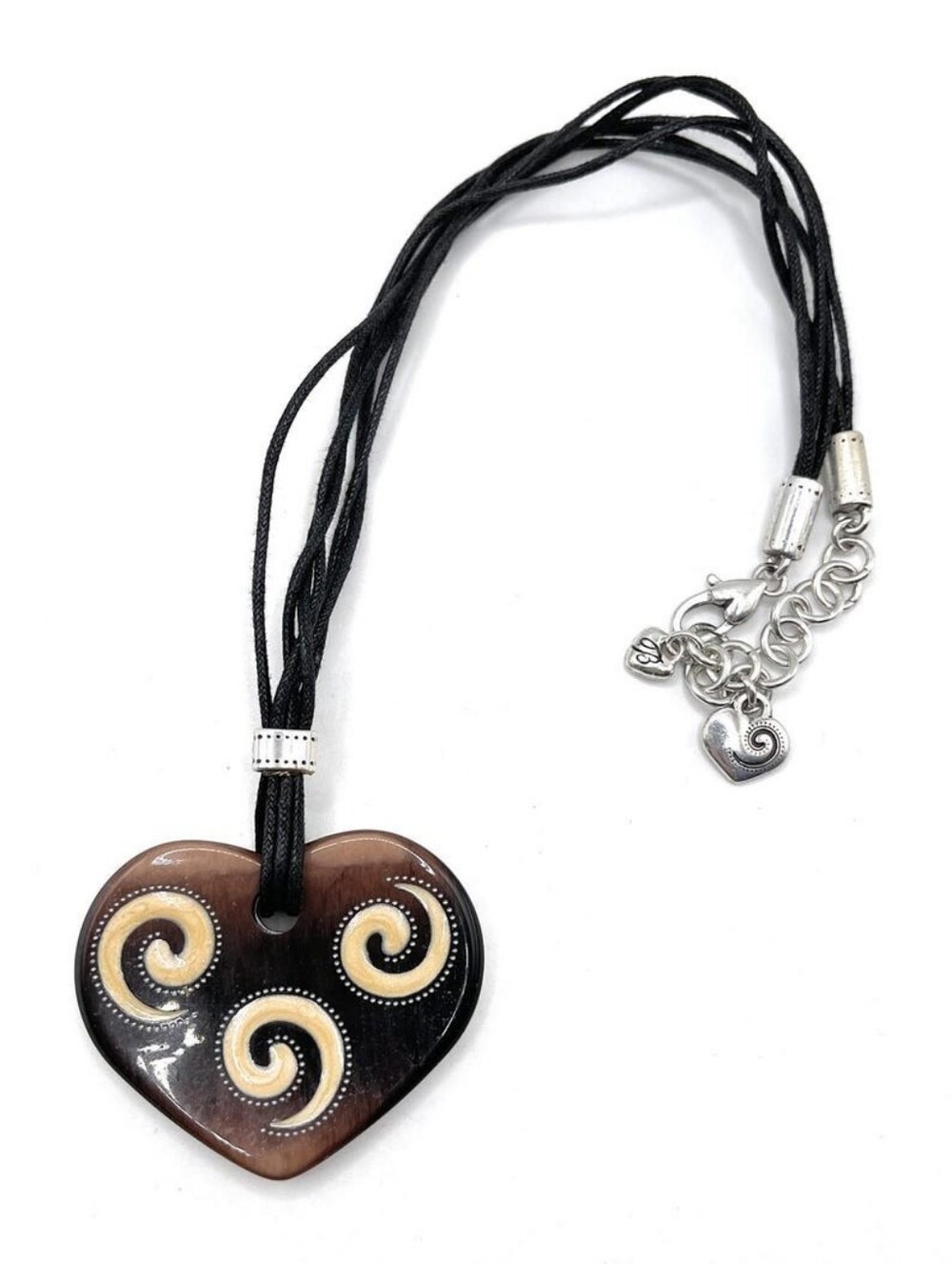 Brighton Milano Heart Reversible Pendant Necklace